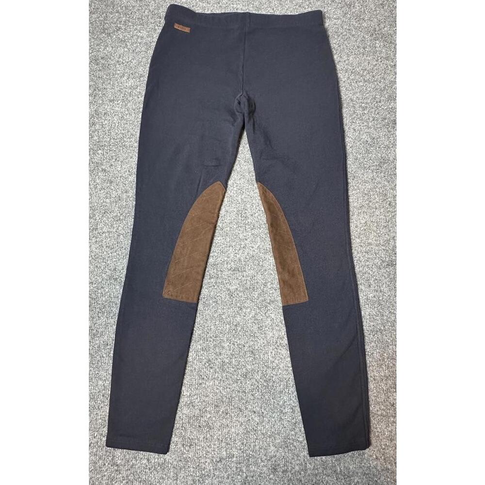 Women’s LAUREN RALPH LAUREN LRL M Patch JODHPUR Equestrian BLUE Riding Leggings